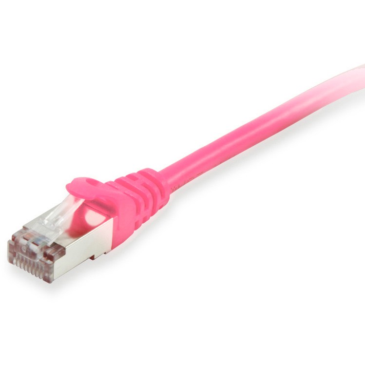 Kabel EQUIPE Equip Patchkabel Cat6A S/FTP 2xRJ45 25.00m pink-1