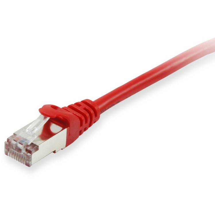 Kabel EQUIP Patchkabel Cat6 S/FTP 2xRJ45 7.50m rot LSZH Polybeutel-1