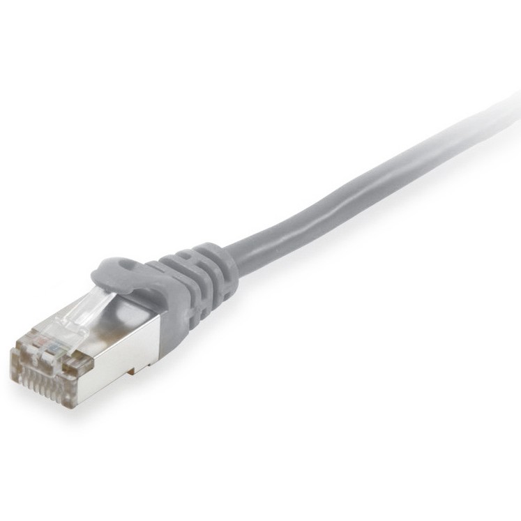 Kabel EQUIPE Equip Patchkabel Cat6 S/FTP 2xRJ45 10.00m sivi LSZH-1