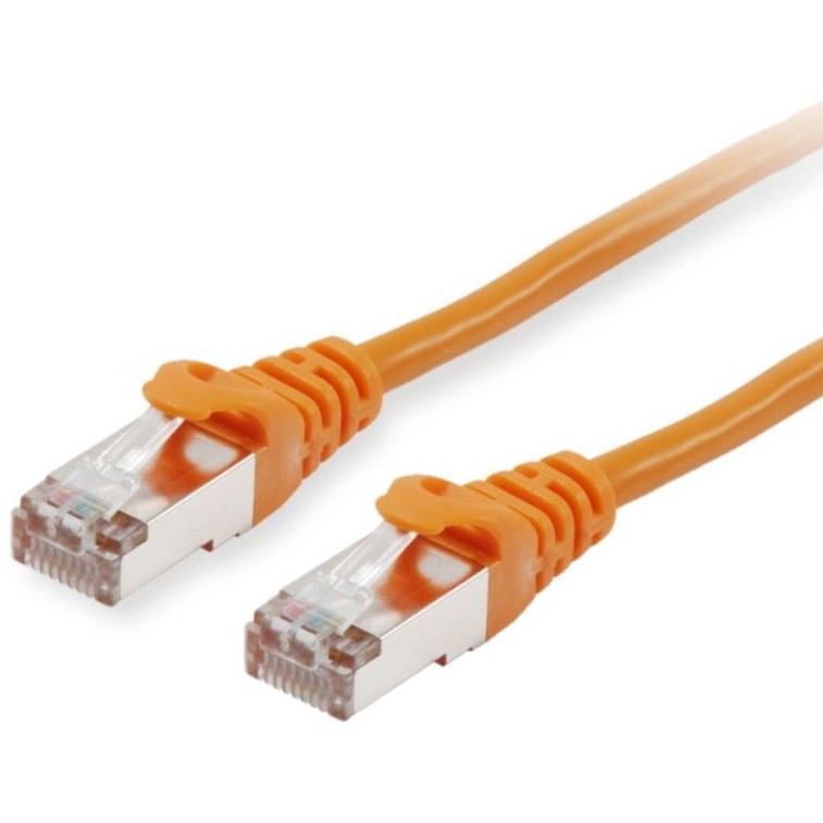 Kabel EQUIPE Equip Patchkabel Cat6 S/FTP 2xRJ45 15.00m narančasti LSZH Polybeutel-0