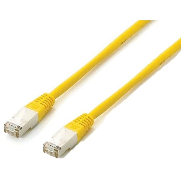Kabel EQUIP Patchkabel Cat6A S/FTP 2xRJ45 3.00m žuti-0