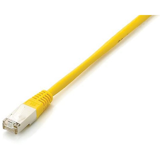 Kabel EQUIP Patchkabel Cat6A S/FTP 2xRJ45 3.00m žuti-1
