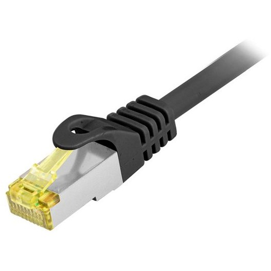Kabel EQUIPE Patchkabel Cat6A S/FTP 2xRJ45 2.00m Outdoor crna boja-0