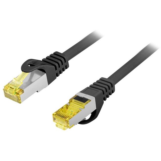 Kabel EQUIPE Patchkabel Cat6A S/FTP 2xRJ45 2.00m Outdoor crna boja-2
