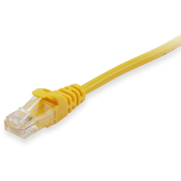 Kabel EQUIP Patchkabel Cat6 U/UTP 2xRJ45 15.00m žuti-1