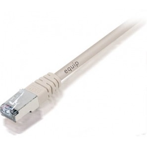 Kabel EQUIP Patchkabel Cat5e SF/UTP 2xRJ45 1.00m sivi