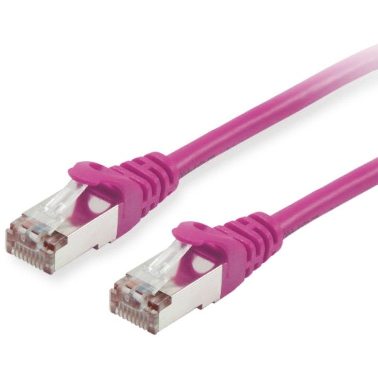 Kabel EQUIP Patchkabel Cat6 S/FTP 2xRJ45 25.00m lila