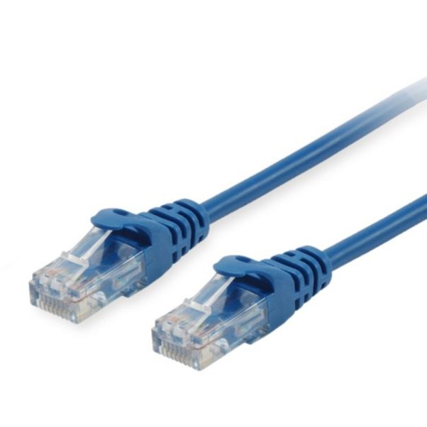 Kabel EQUIPE PATCHKABEL CAT6 U/UTP 2xRJ45 0.15m plava boja
