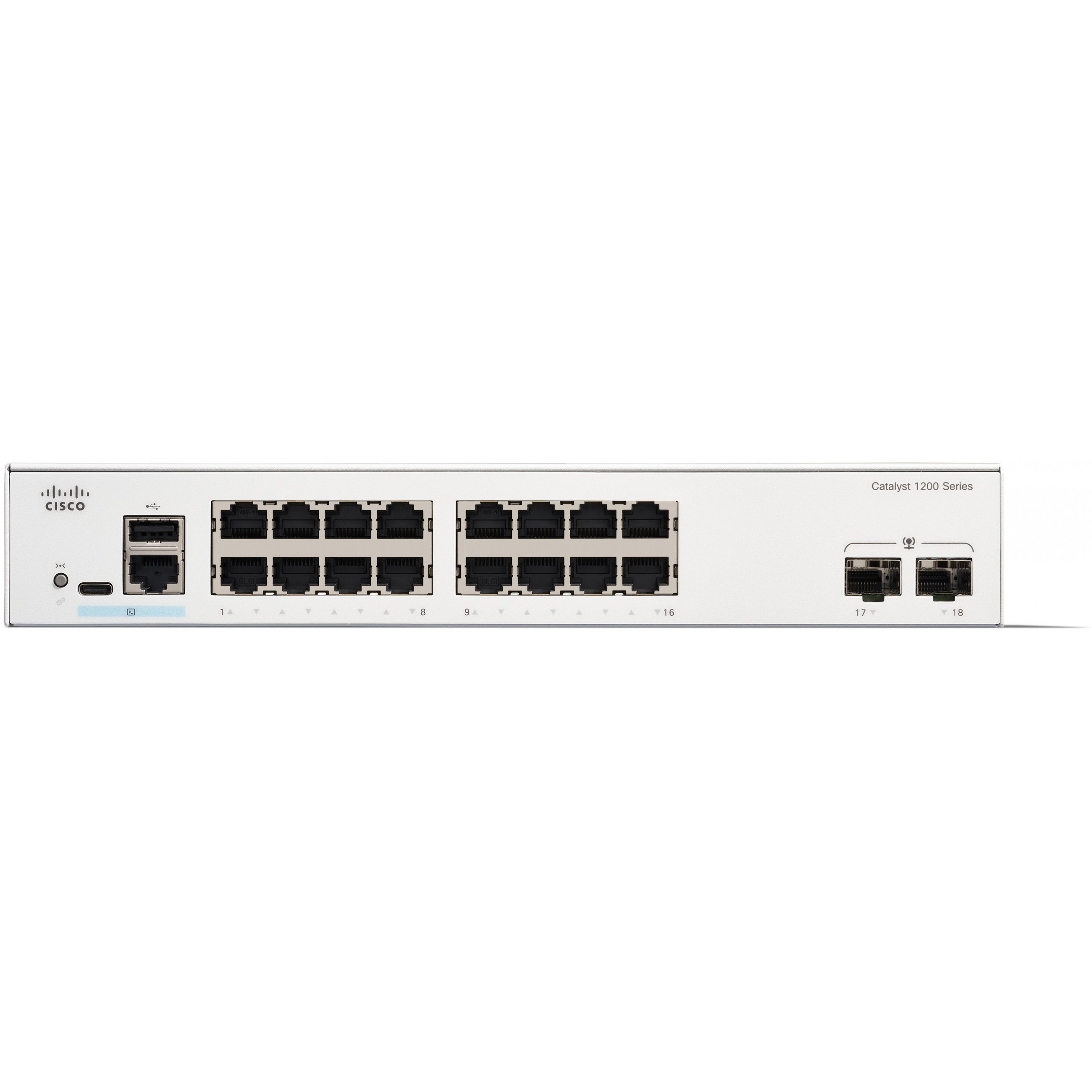 Switch Cisco CATALYST 1200 16-PORT GE 2X1G-1