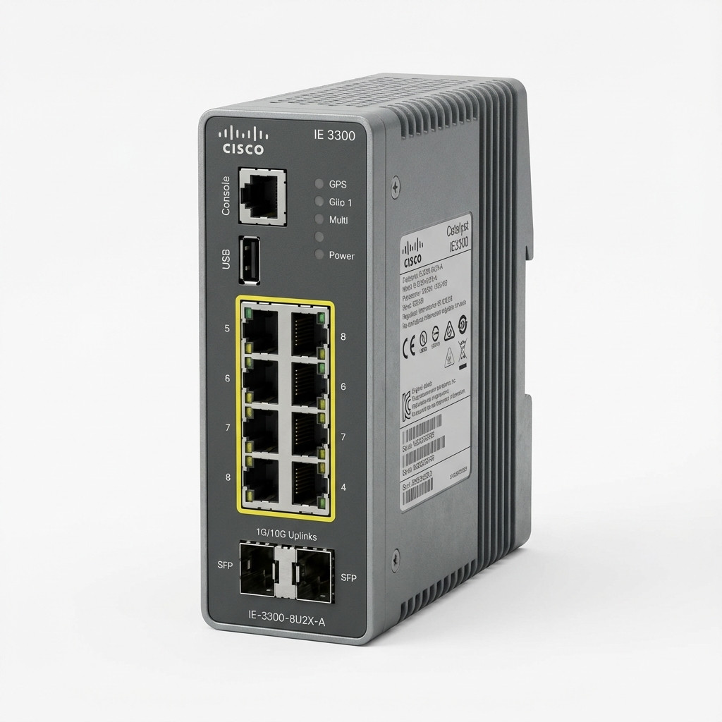 Mrežni switch CISCO Catalyst IE3300-8T2S-E (8x Gigabit, 2x SFP)-0
