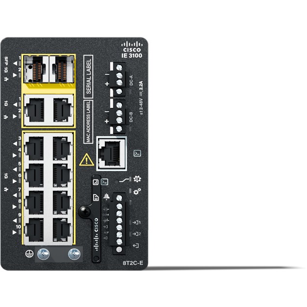 Prekidač CISCO IE3100 W/8GE COPPER 2GE COMBO-0
