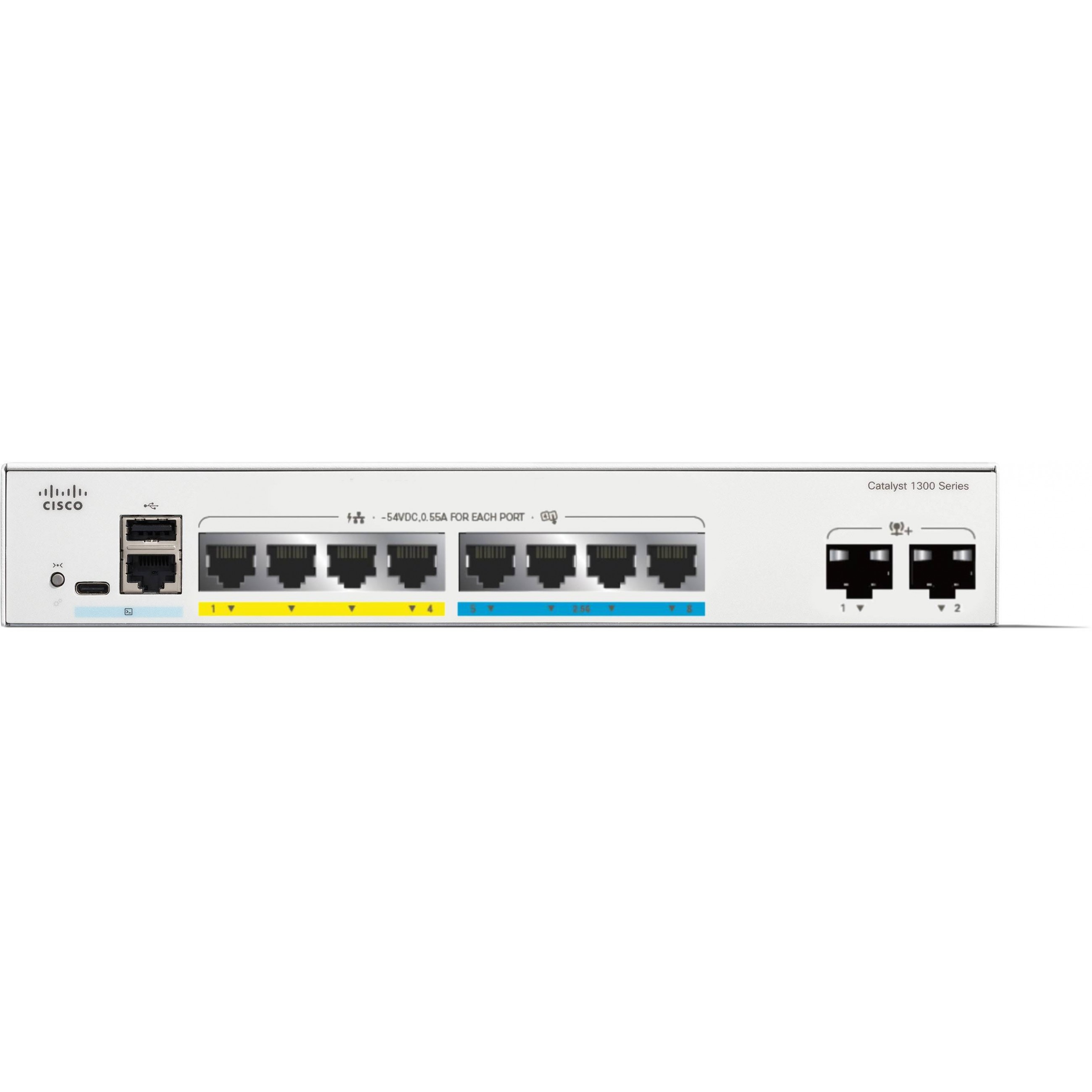 Switch Cisco CATALYST 1300 4-PORT 2.5GE-1