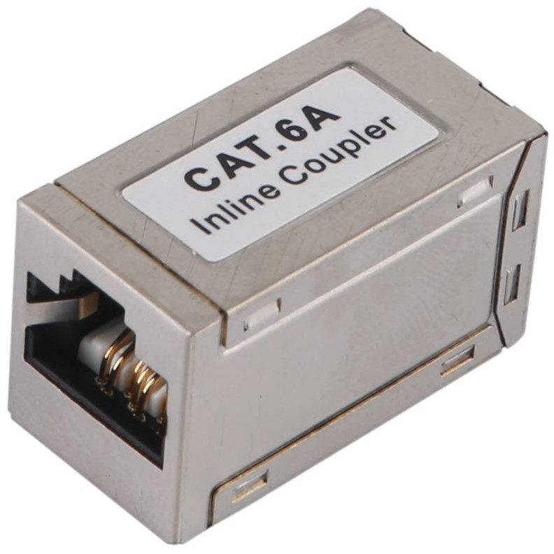 Kabel EQUIP Verbinder Cat6A 2x RJ45 11 voll geschirmt-0