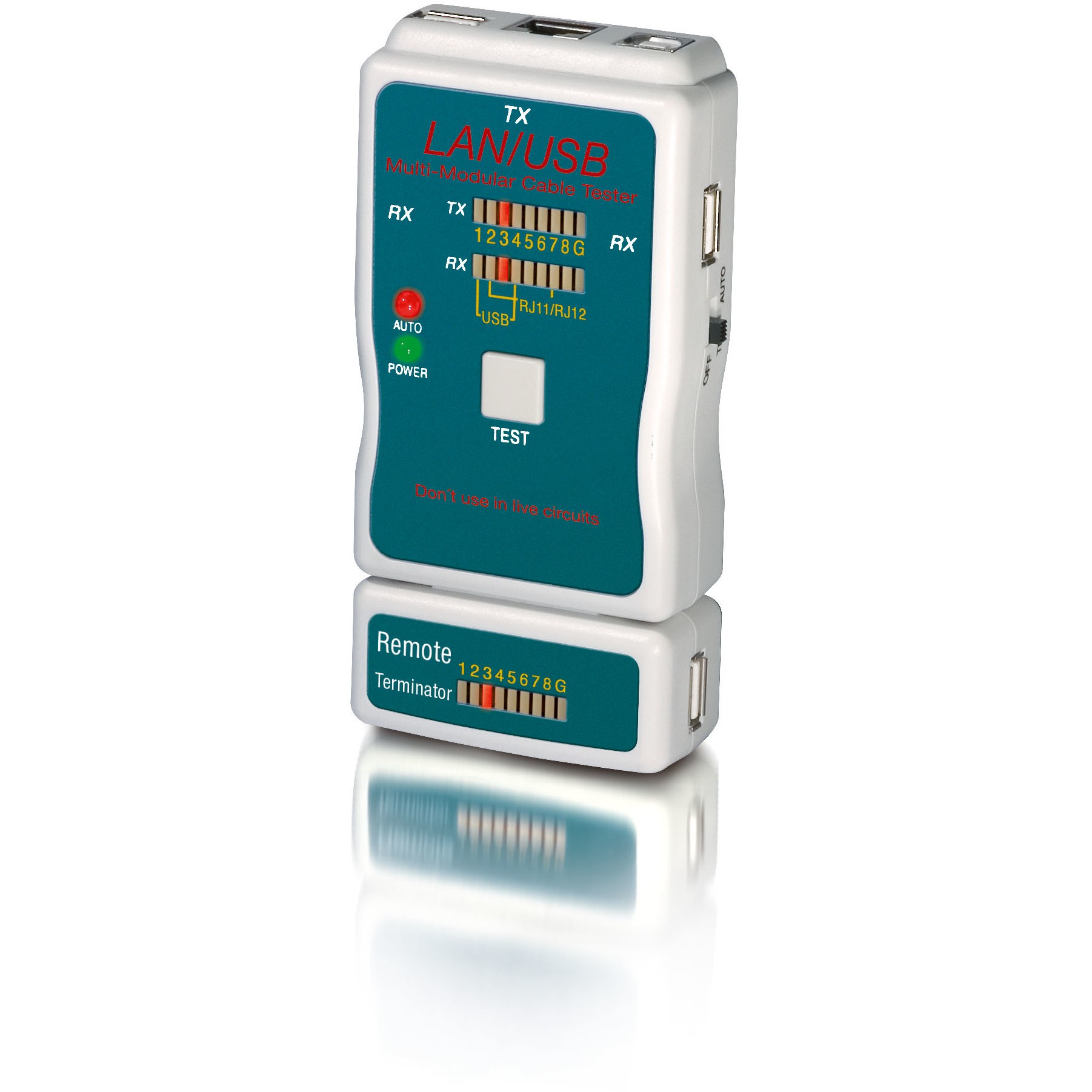 Kabeltester EQUIP LAN&USB f. UTP/STP-0