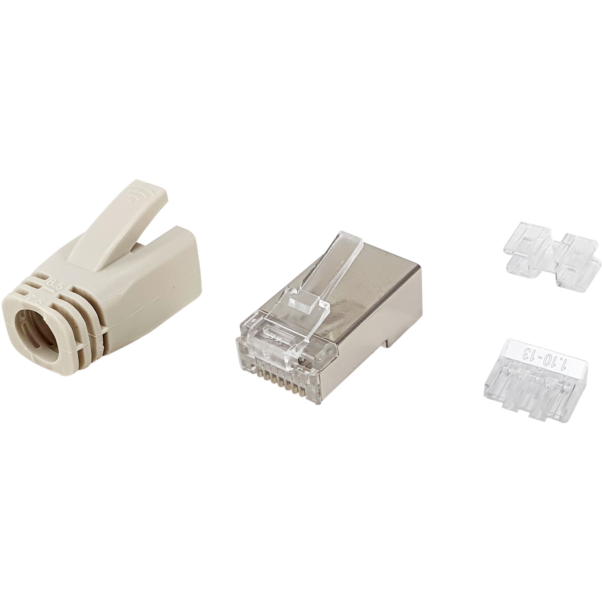Konektor EQUIP Steckverbinder Cat6A RJ45 100er Set UTP geschirmt-0