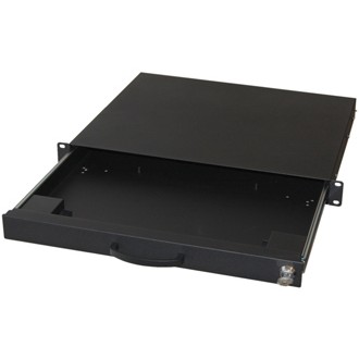 Tastatura EQUIP Tastatureinschub abschließbar ausziehbar 1U crna