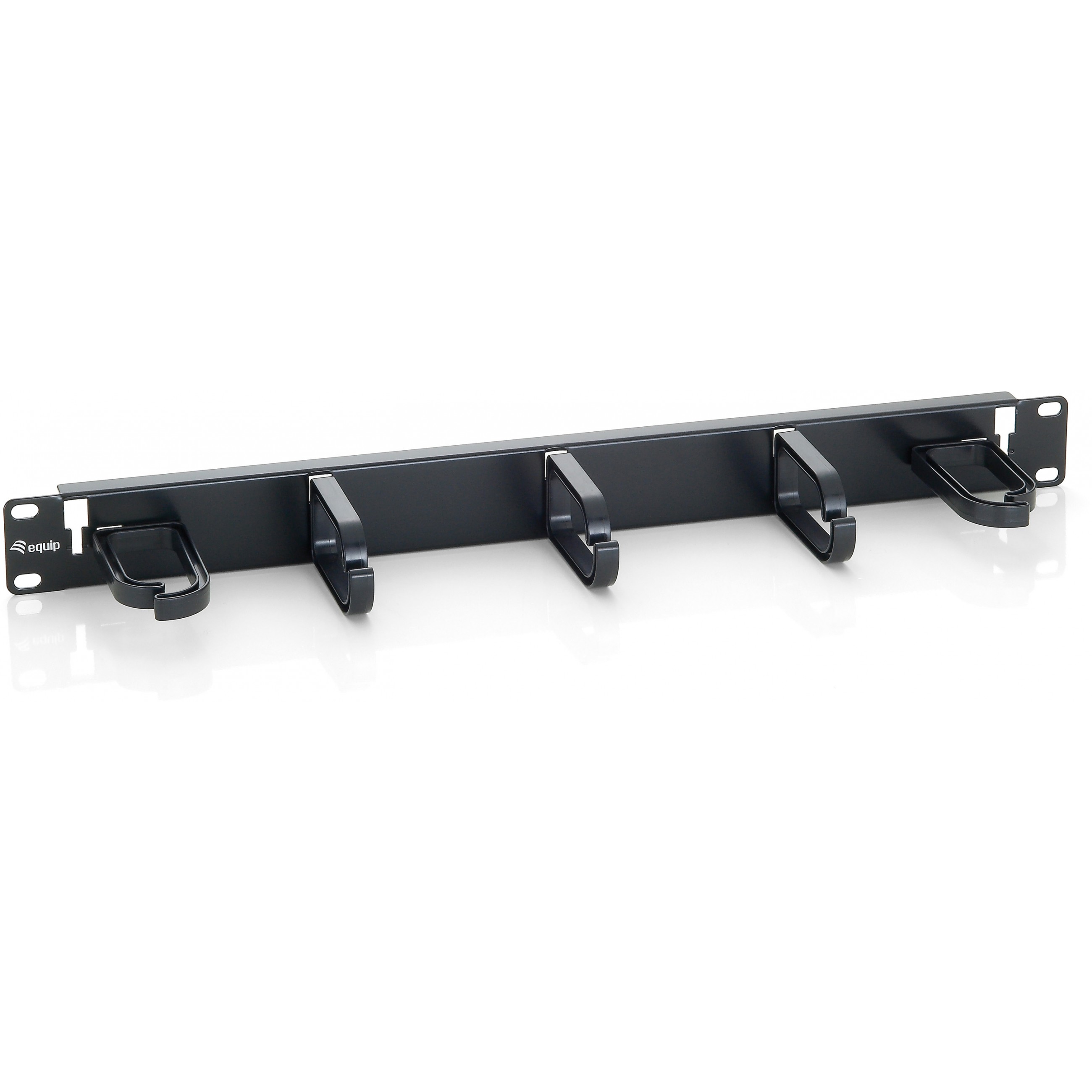 Kabelmanagement Panel 19" EQUIP crna RAL 9005