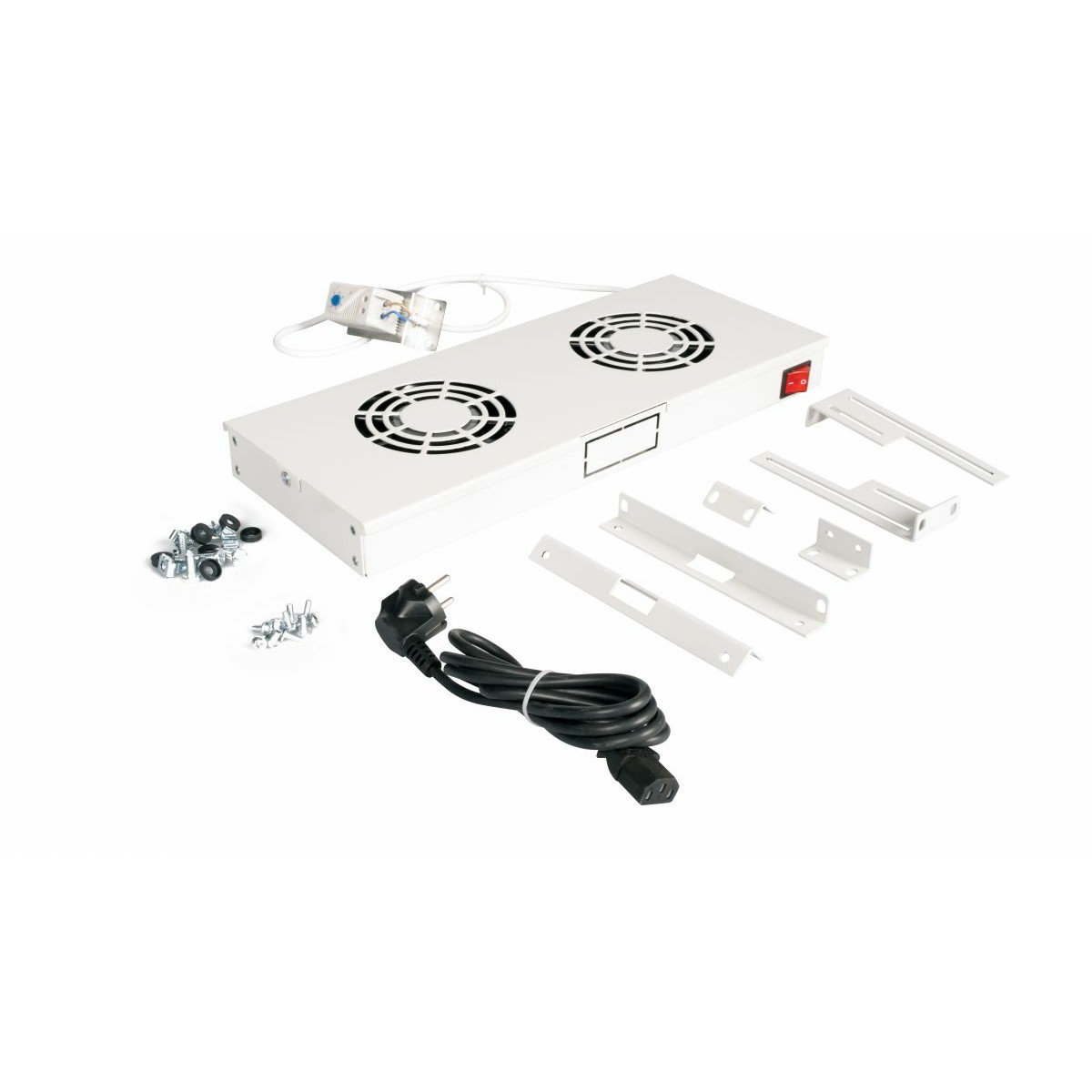 Modul ventilatora EQUIP 19" za serverske ormare 2x ventilator RAL7035-3