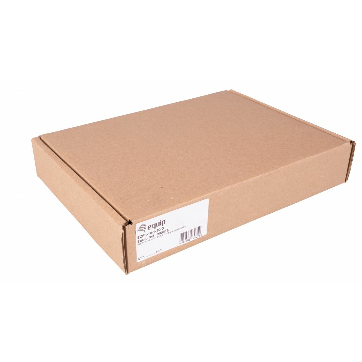 Polica EQUIP Fachboden 10" za serverske ormare 1U 20cm siva-3