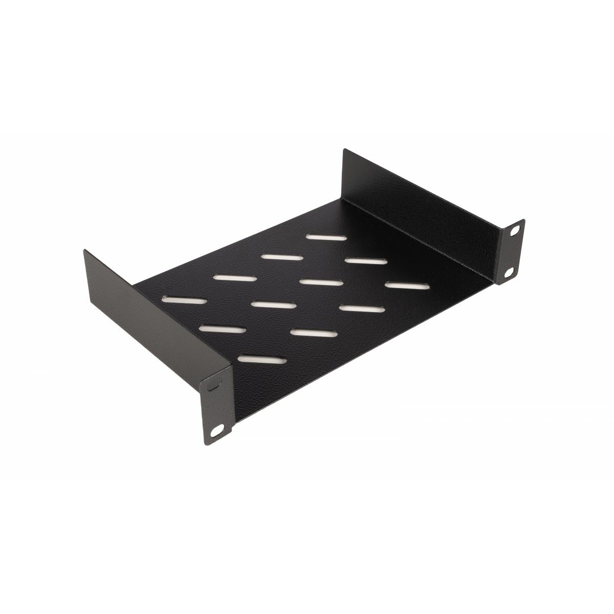 Polica EQUIP Fachboden 10" za serverske ormare 1U 15cm crna boja-0