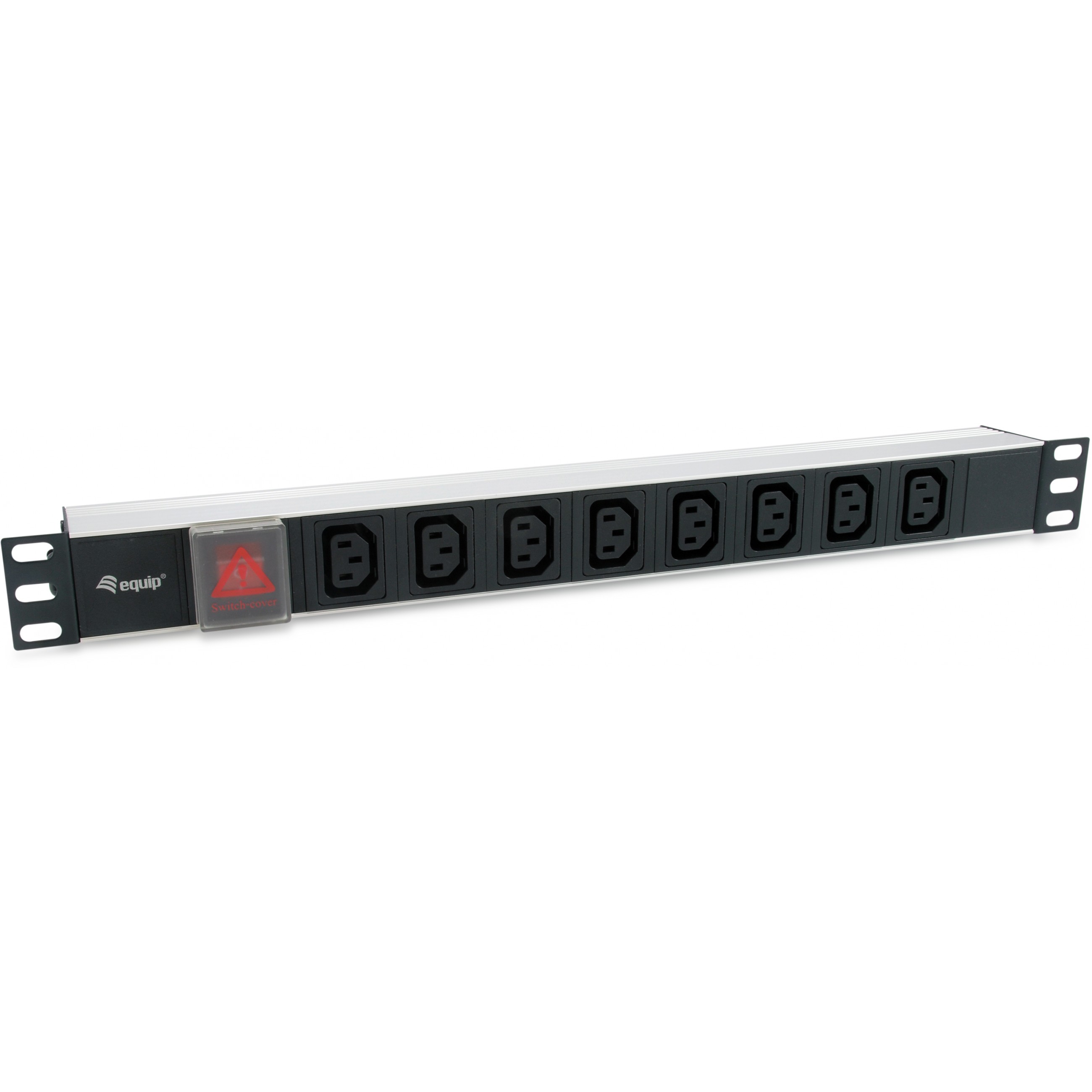 Produžetak za napajanje EQUIP Steckdosenleiste 19" (1HE) 8-fach IEC320C14, 1.8m kabel