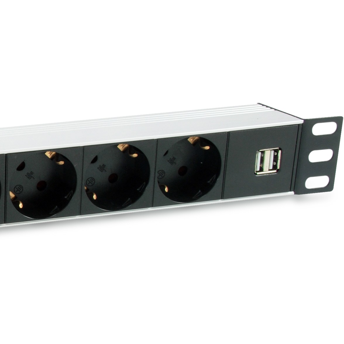 Produžetak za struju EQUIP Steckdosenleiste 19" (1HE) 7-fach Schuko 16A, 1.8m kabel-2