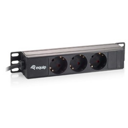 Produžetak za struju EQUIP Steckdosenleiste 10" 1U 3fach francuski 250V max 3500W