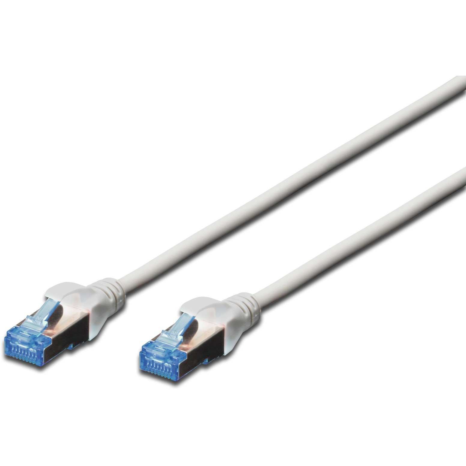 Kabel DIGITUS Patchkabel Cat5e SF/UTP Ste. RJ45 15,00m sivi-0