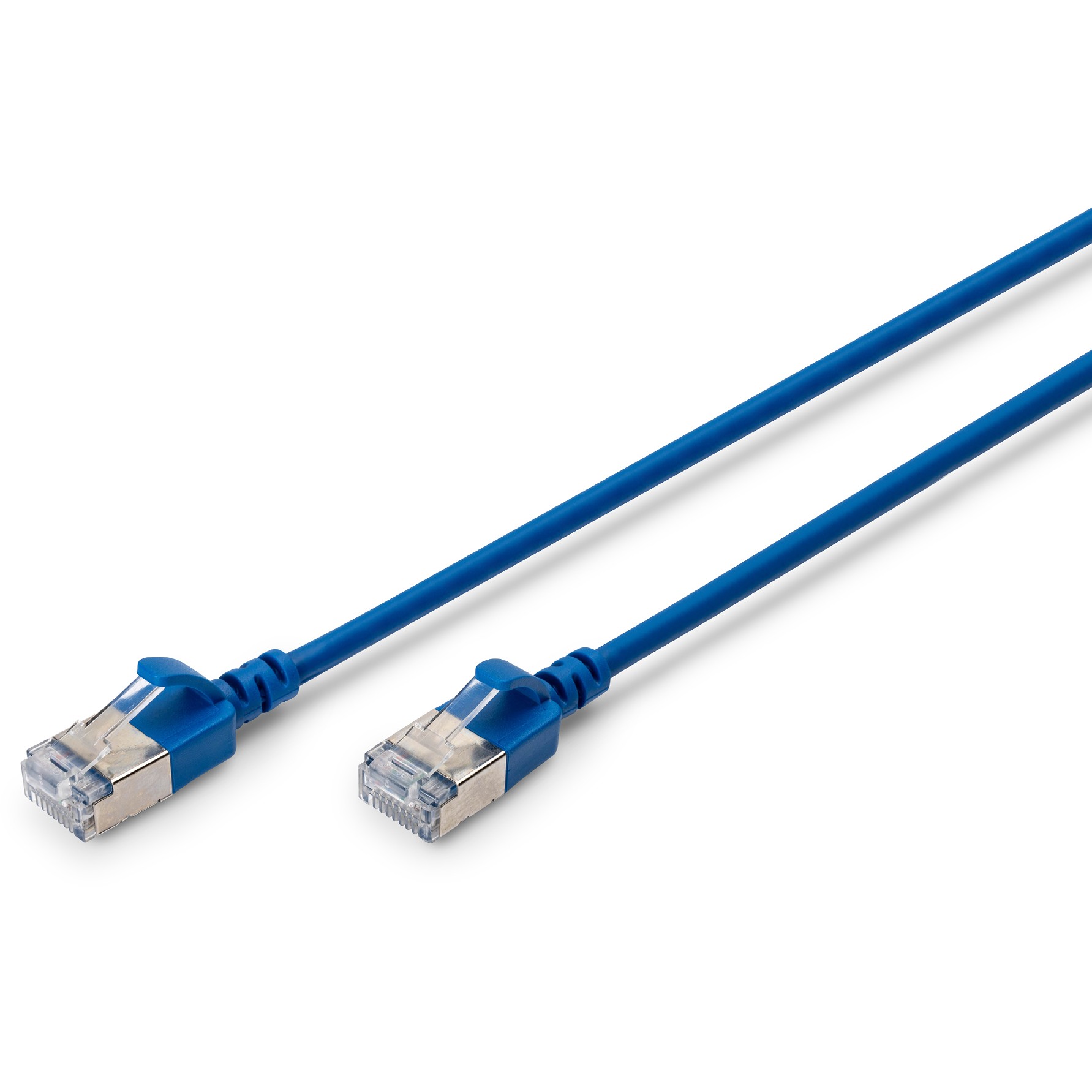 Kabel DIGITUS Patchkabel CAT 6A F/FTP Slim 1,50m plava boja