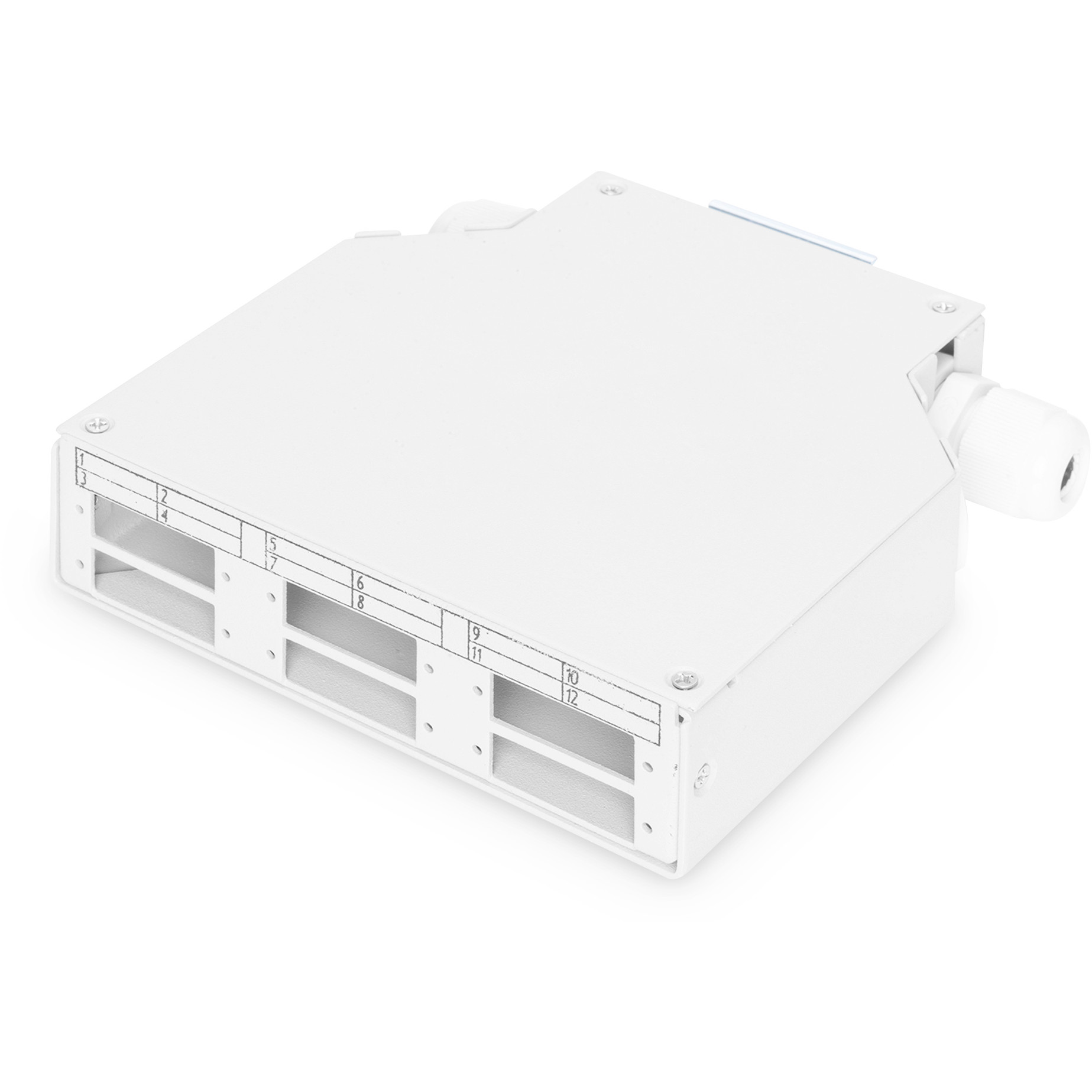 Hutschienenverteilung DIGITUS LWL