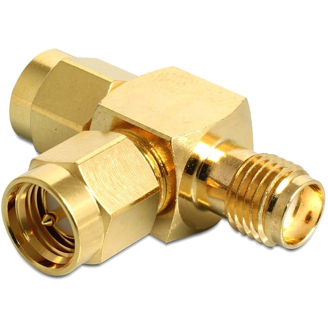 Konektor DELOCK HF SMA Stecker > SMA Buchse > SMA Buchse T-Stck-0