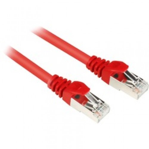 Kabel SHARKOON RJ45 CAT.6 SFTP 1.5m rot