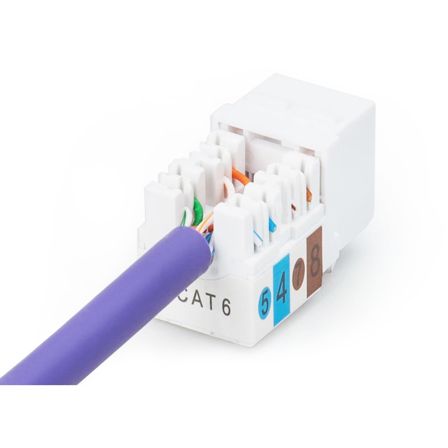 Jack DIGITUS Cat6. RJ45 -> LSA-2