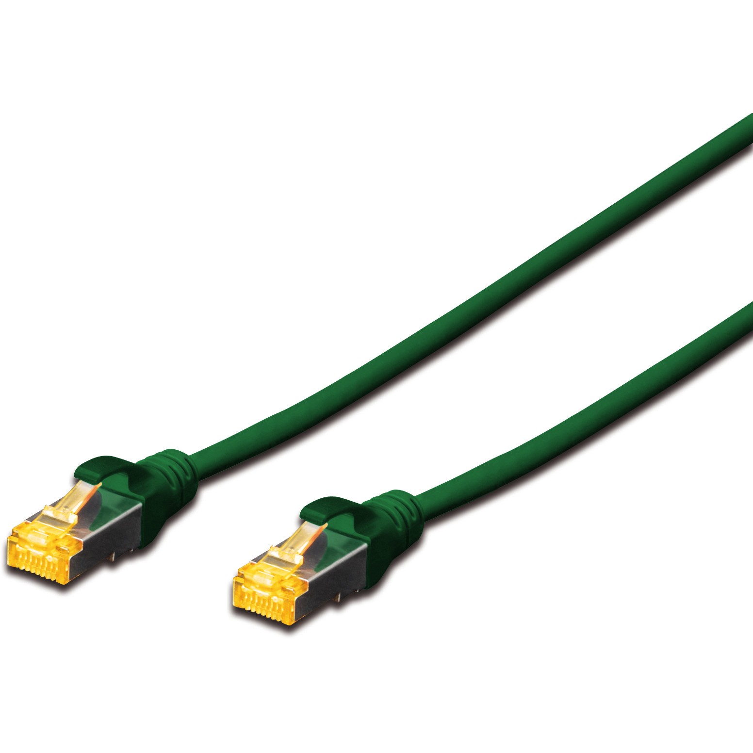 Patch kabel DIGITUS CAT 6A S/FTP 0,25m zeleni