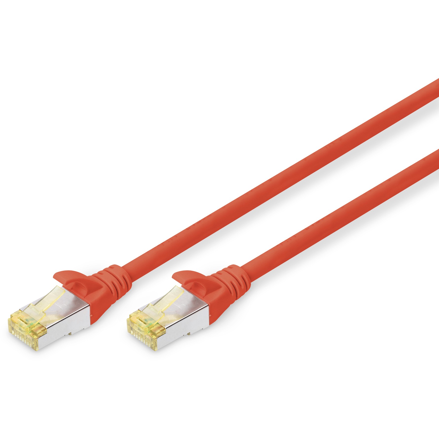Patch kabel DIGITUS CAT 6A S/FTP 0,25m crveni