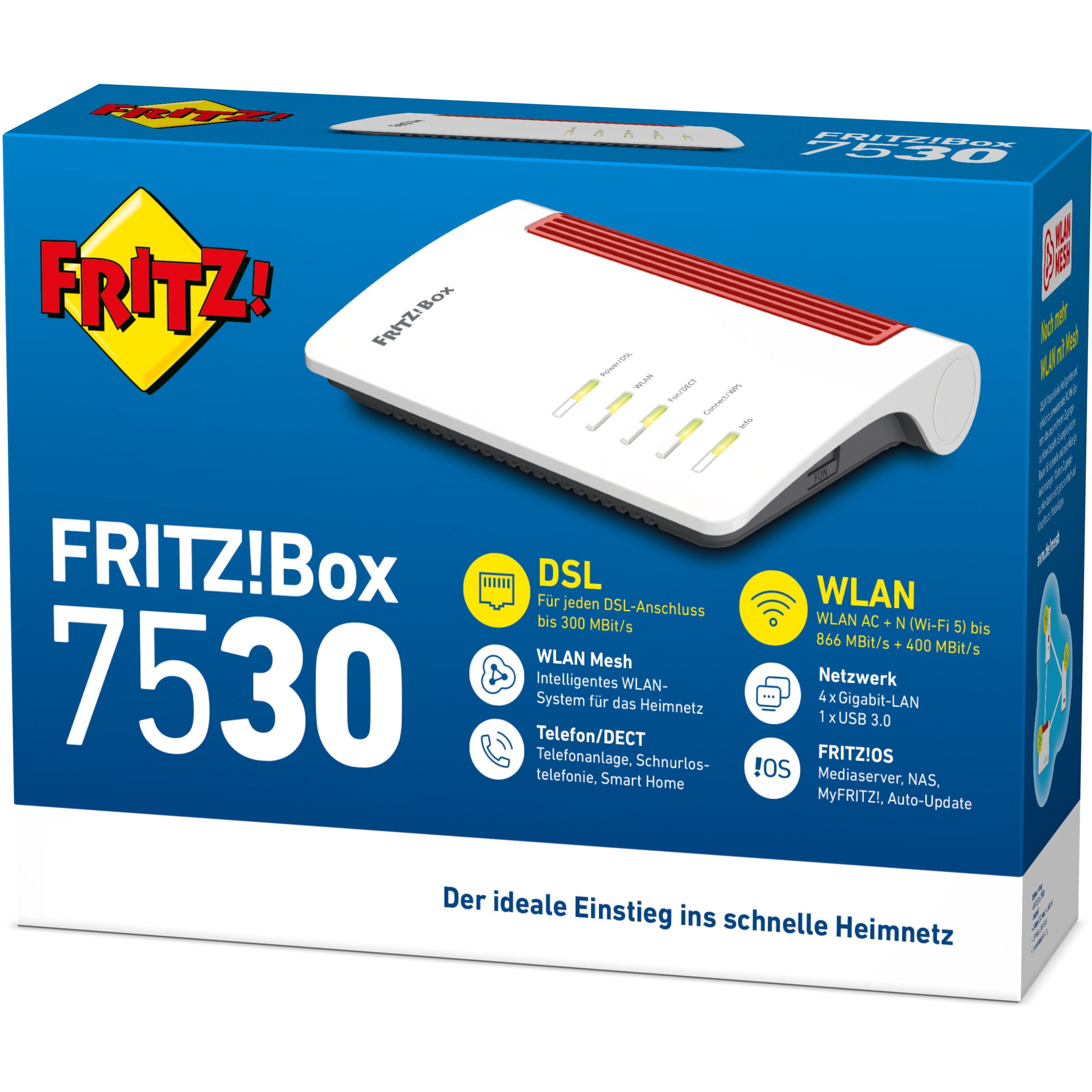 Router AVM FRITZ!Box Fon WLAN 7530 A/VDSL-2