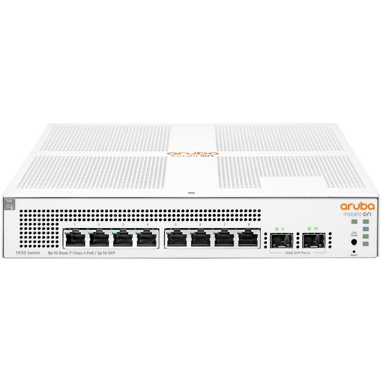 Switch HP 8+2P HP Enterprise Instant On 1930 M RM PoE 124W 2SFP