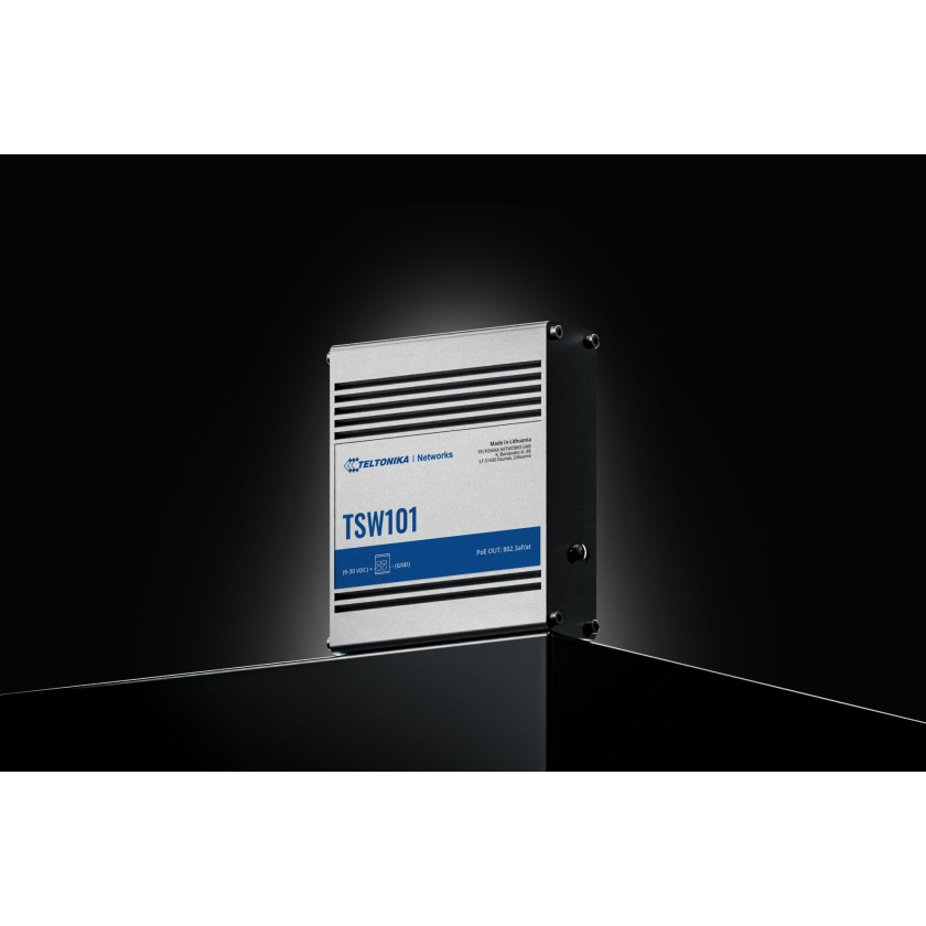 Switch TELTONIKA TSW101 Industrial GSwitch 4x PoE+ (60W)-0