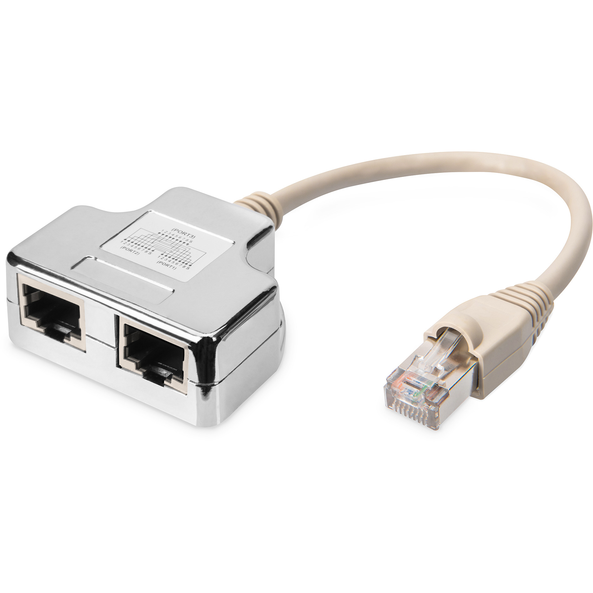 Adapter DIGITUS Patchkabel-Adapter CAT 5e geschirmt - 11-0