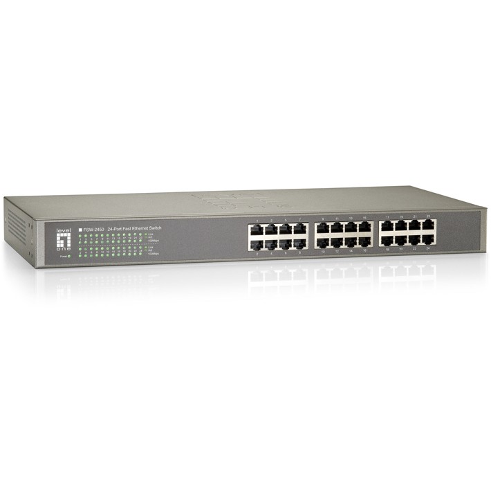 Switch 24 Port LEVELONE FSW-2450-0