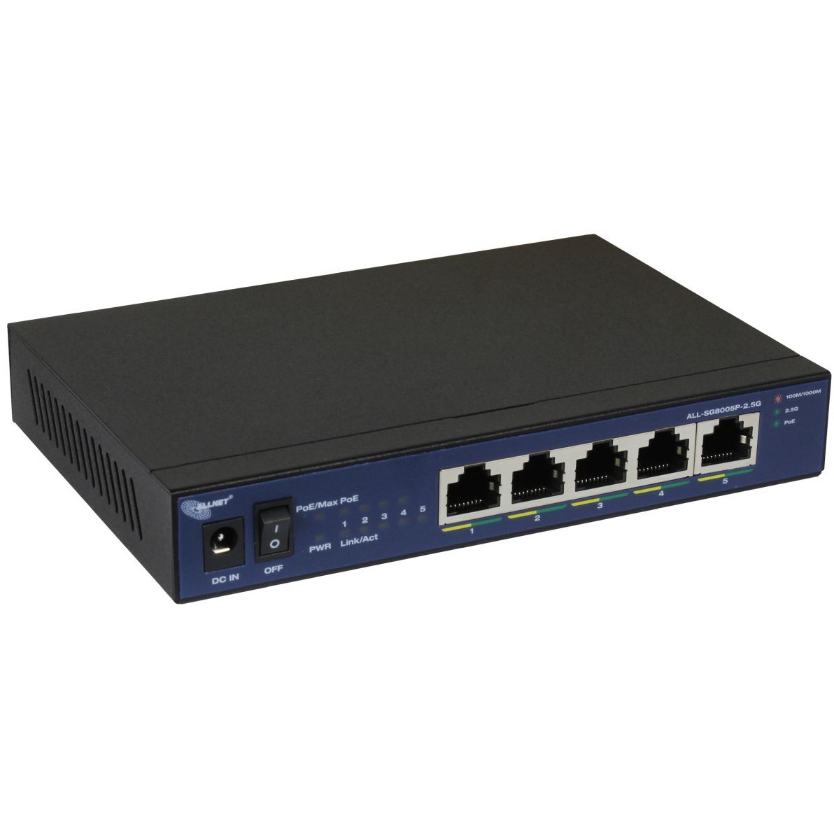 Switch 5P ALLNET ALL-SG8005P POE