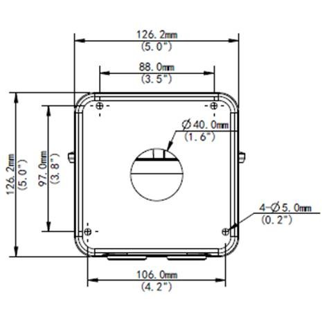 Wallmount ALLNET ALL-CAM2488-LVEN s kutijom za spoj-2