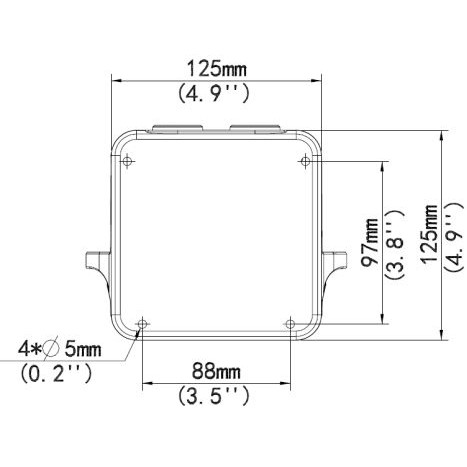Wallmount ALLNET ALL-CAM2495-LVEFN s kutijom za spojnice-1