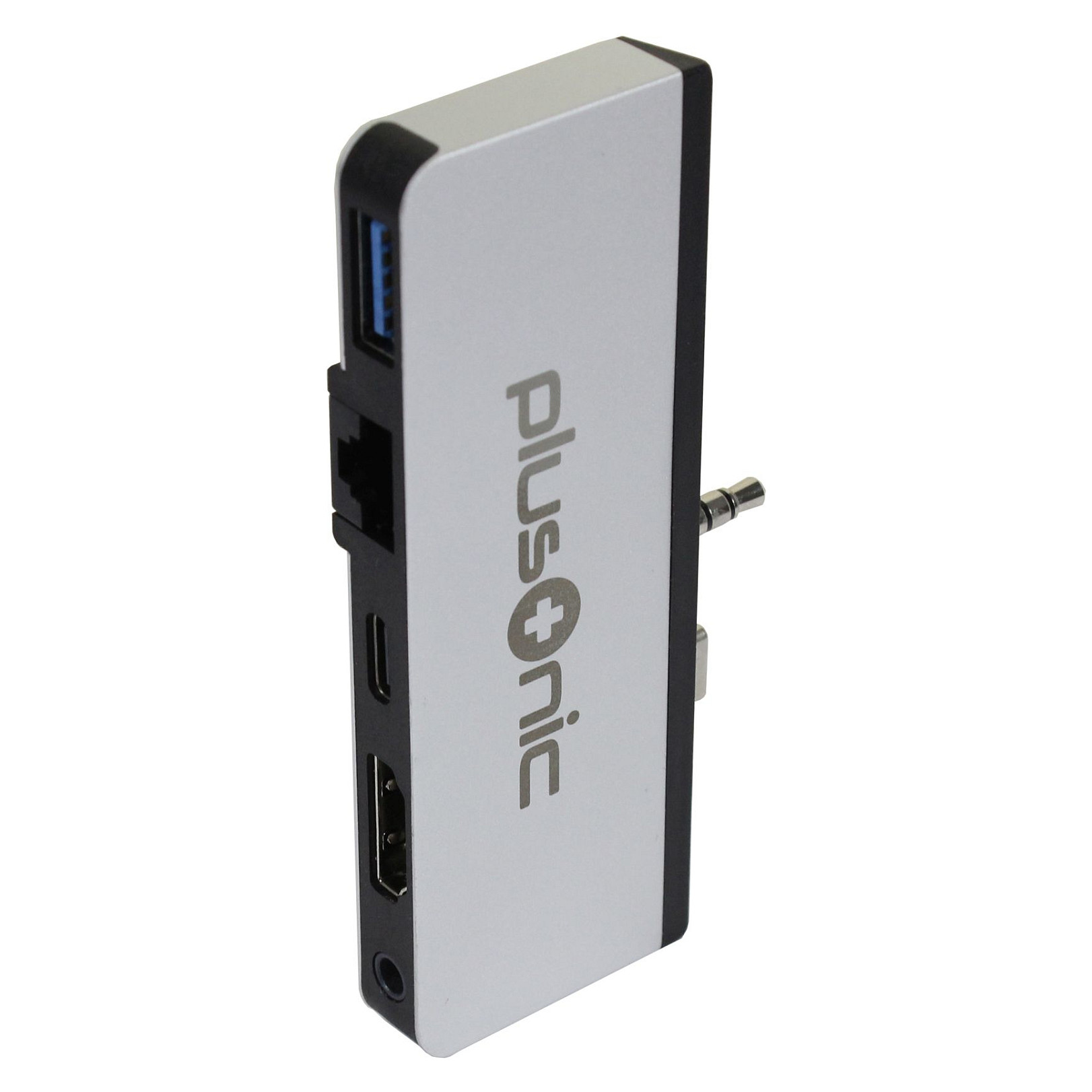 Adapter Plusonic Z Plusonic Docking Hub za Microsoft Surface Go 5in1 USB 3.0, RJ45, Type-C, HDMI, AUX-4