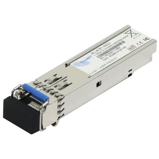 Switch Modul ALLNET ALL4761-INDU SFP(Mini-GBIC) 1000Mbit WDM(Bidi)/LC Tx1310nm/Rx1490nm 20Km-0