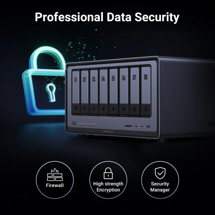 Uređaj za pohranu UGREEN 8-Bay DXP8800 Plus-7