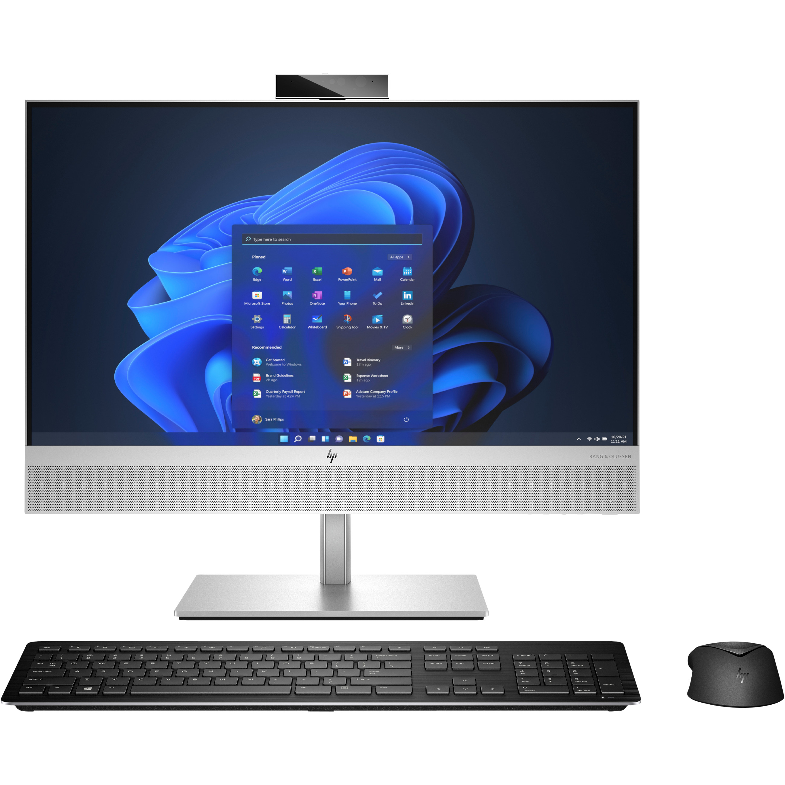 Računalo HP EliteOne 840 G9 (23,8 Zoll, 1920x1080, i7 14700, 16GB, 512GB, W11Pro) – internacionalna non HR tipkovnica