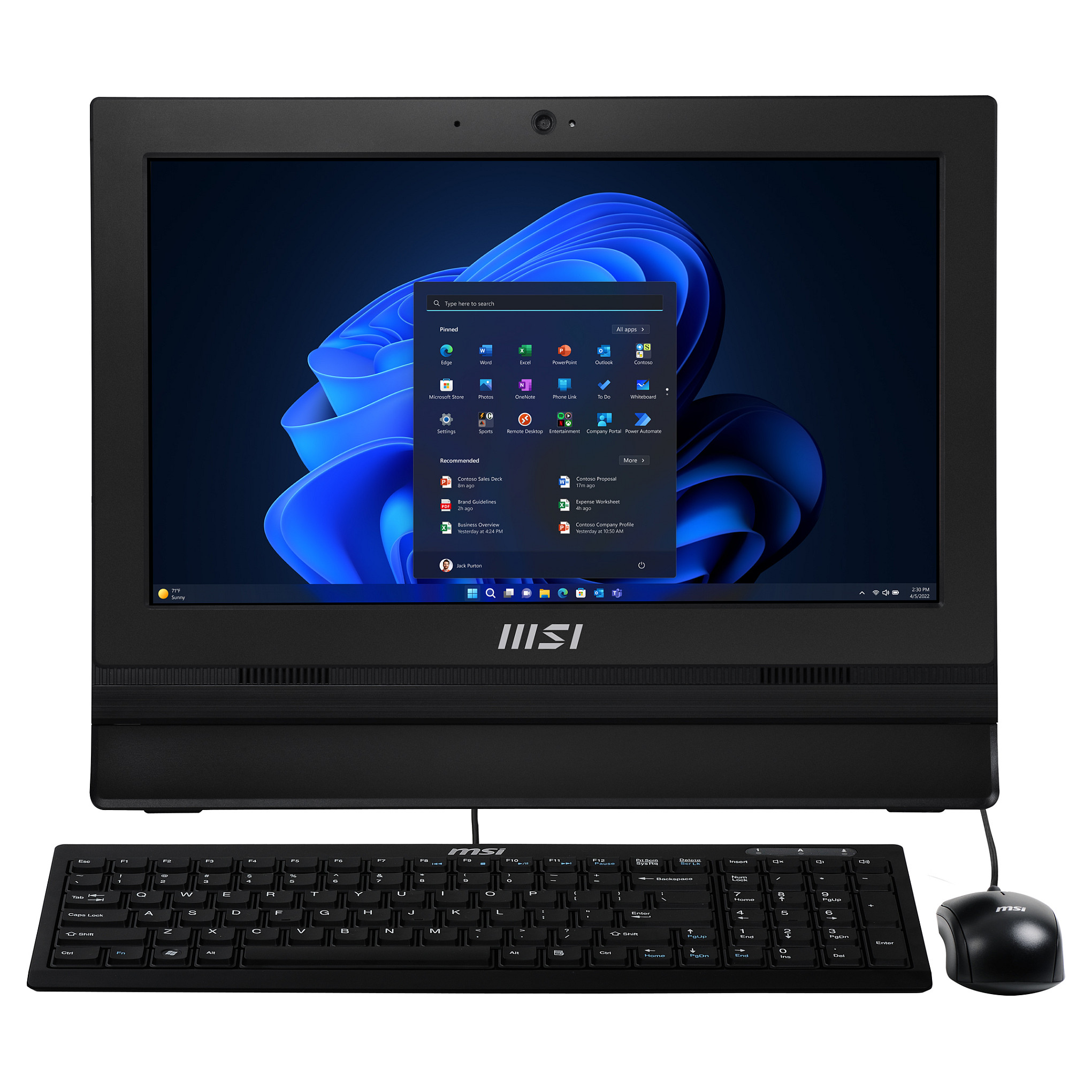 Računalo MSI PRO AP162T ADL-019DE 15.6" HD (Intel N100, 4GB RAM, 128GB SSD, Windows 11 Pro, crna) – internacionalna non HR tipkovnica-6