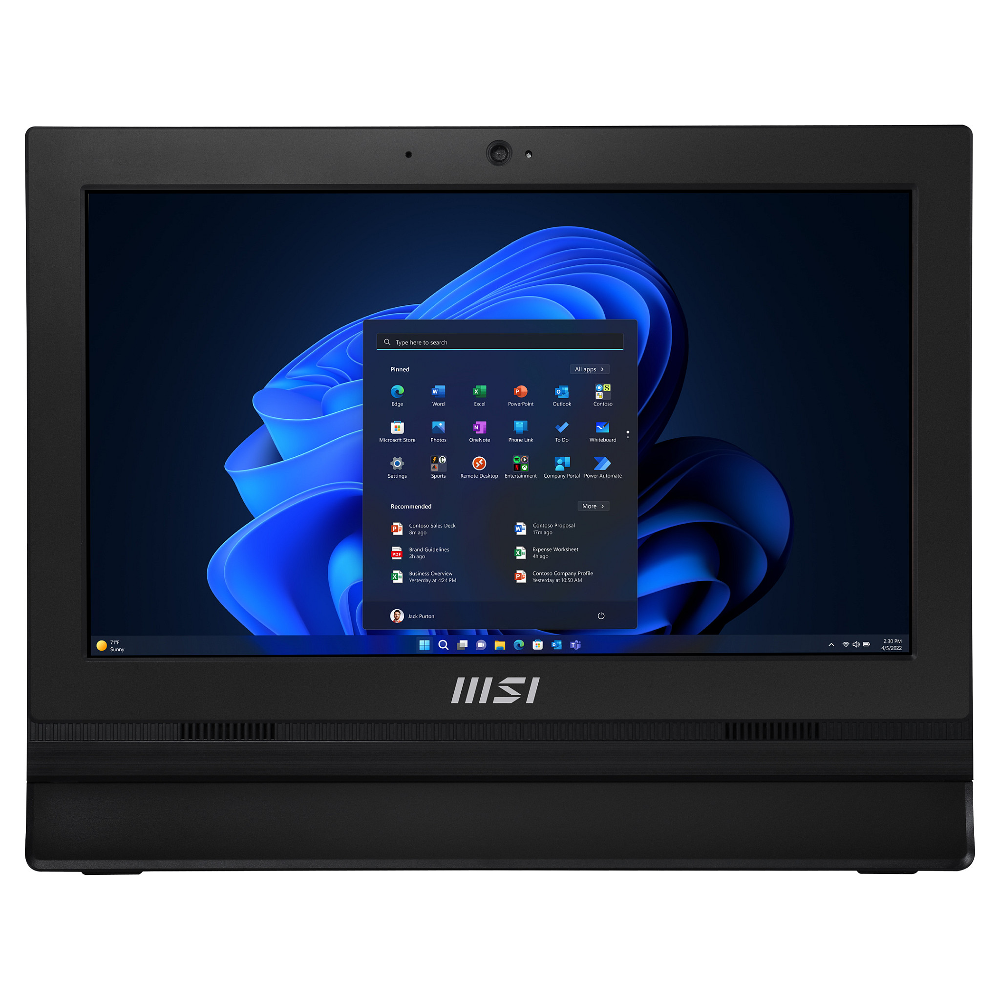 Računalo MSI PRO AP162T ADL-019DE 15.6" HD (Intel N100, 4GB RAM, 128GB SSD, Windows 11 Pro, crna) – internacionalna non HR tipkovnica-7