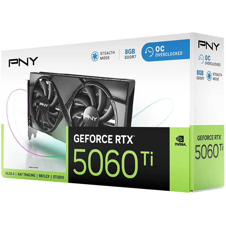 Grafička kartica PNY RTX 5060 TI 8GB VERTO OC Dual Fan (8GB GDDR7)-8